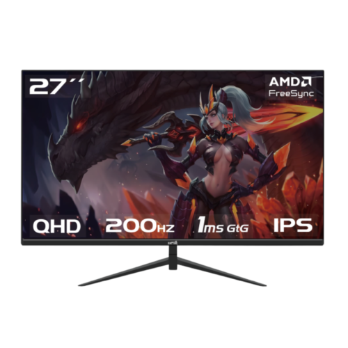 Monitor Raptor 27" Gamer Hawk Eye Frameless IPS QHD 200Hz