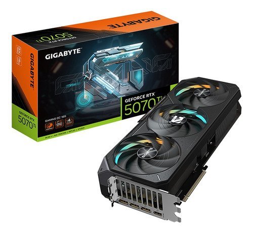 Placa de Video Gigabyte RTX 5070Ti 16Gb Gaming OC