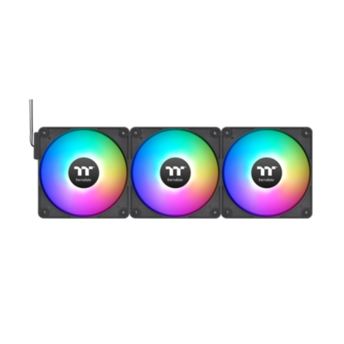 Ventilador de Gabinete Thermaltake CT120 EX ARGB Black (Pack X3)