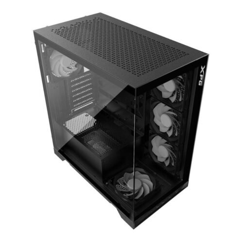 Gabinete XPG Invader X Mid Tower ATX 5x Fan ARGB Black