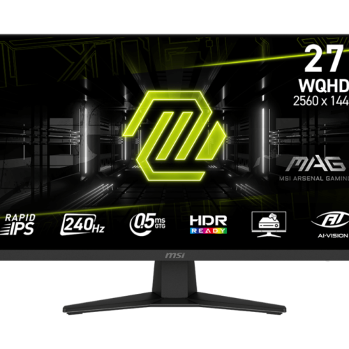 Monitor MSI 27" Gamer MAG 274QF X24 IPS QHD 240Hz