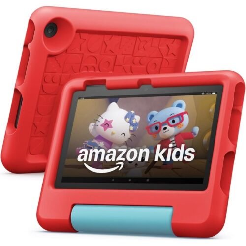 Tablet Amazon Fire 7 Kids 7" 16GB Rojo y Celeste B0BL8T7R1T
