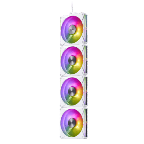 Ventilador de Gabinete Adata XPG Hurricane MAG 120 ARGB White (Pack X4)