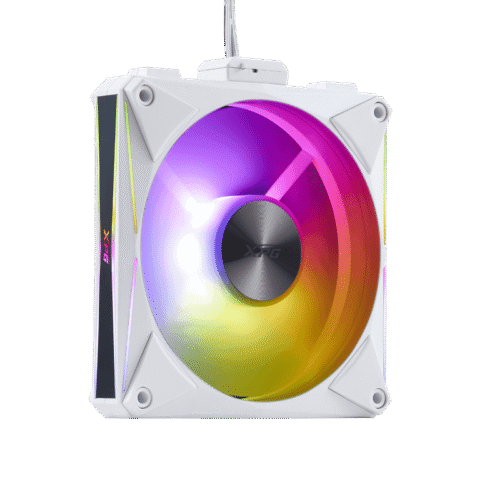 Ventilador de Gabinete Adata XPG Hurricane MAG 120 ARGB White (Pack X4)