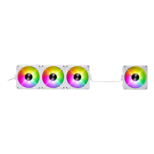 Ventilador de Gabinete Adata XPG Hurricane MAG 120 ARGB White (Pack X4)